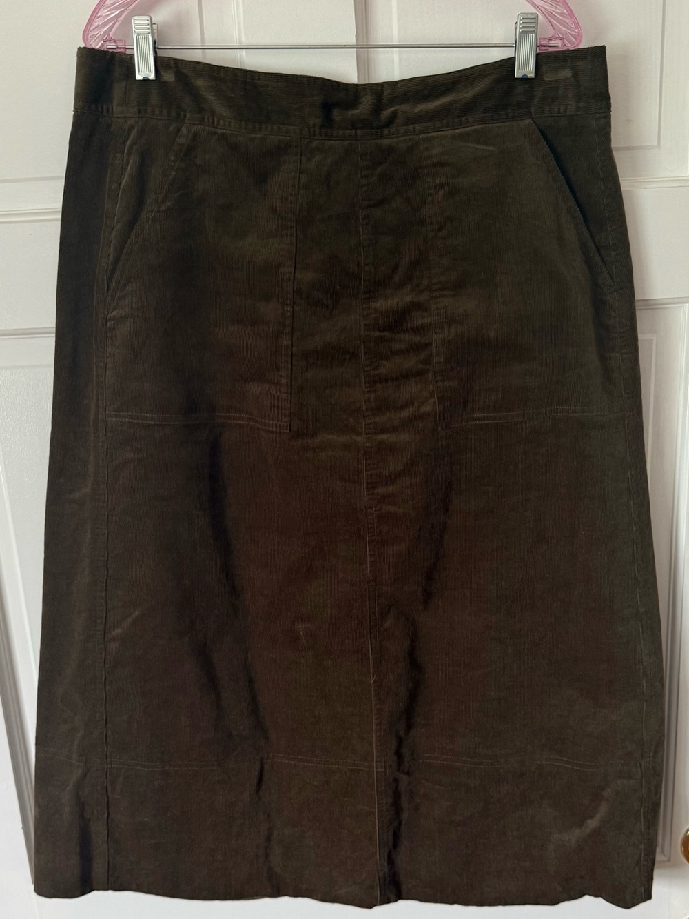 Talbots Olive Maxi Skirt - Picture 3 of 5